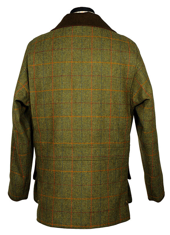 Tweed Jacke Rückseite