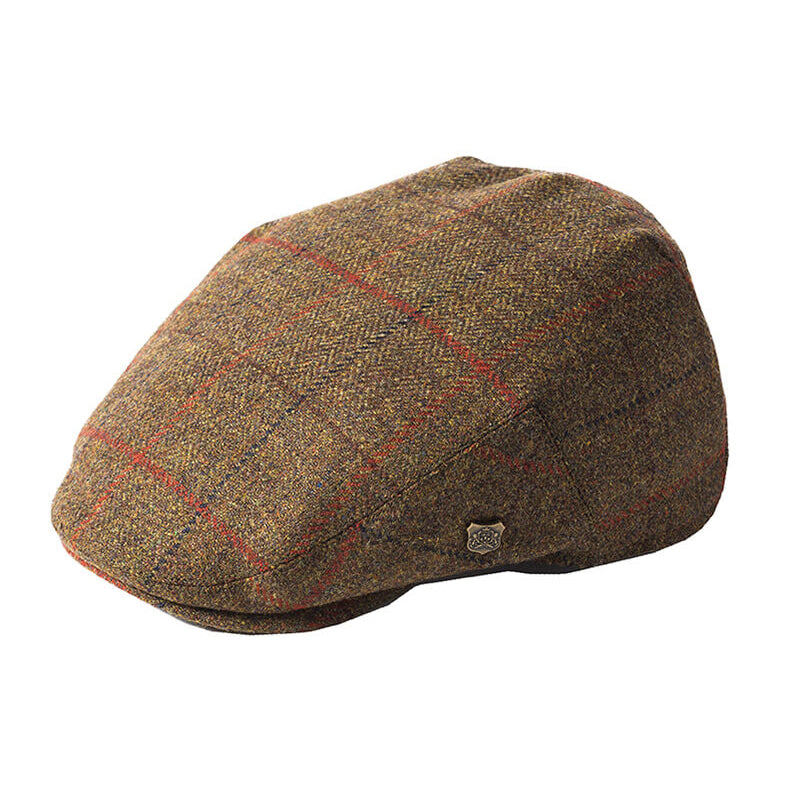 Tweed Mütze Gamekeeper olive (560)