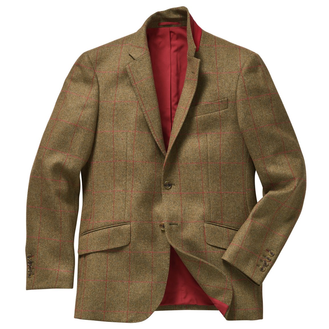 Alan Paine Tweed Sakko Combrook sage