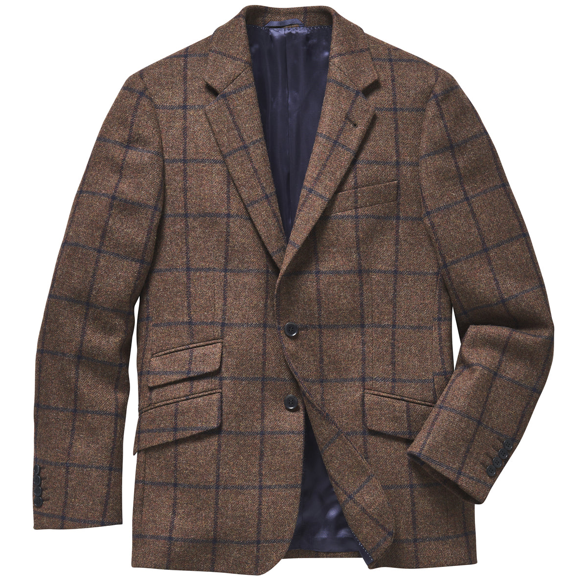 Herren Tweed Sakko Noah in brown