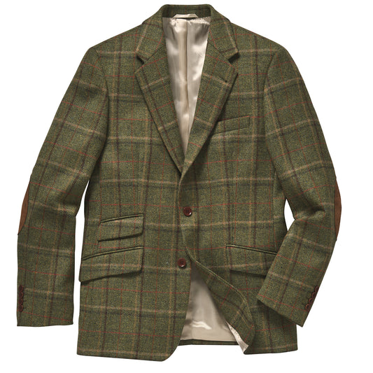 Tweed Sakko Noah in grün