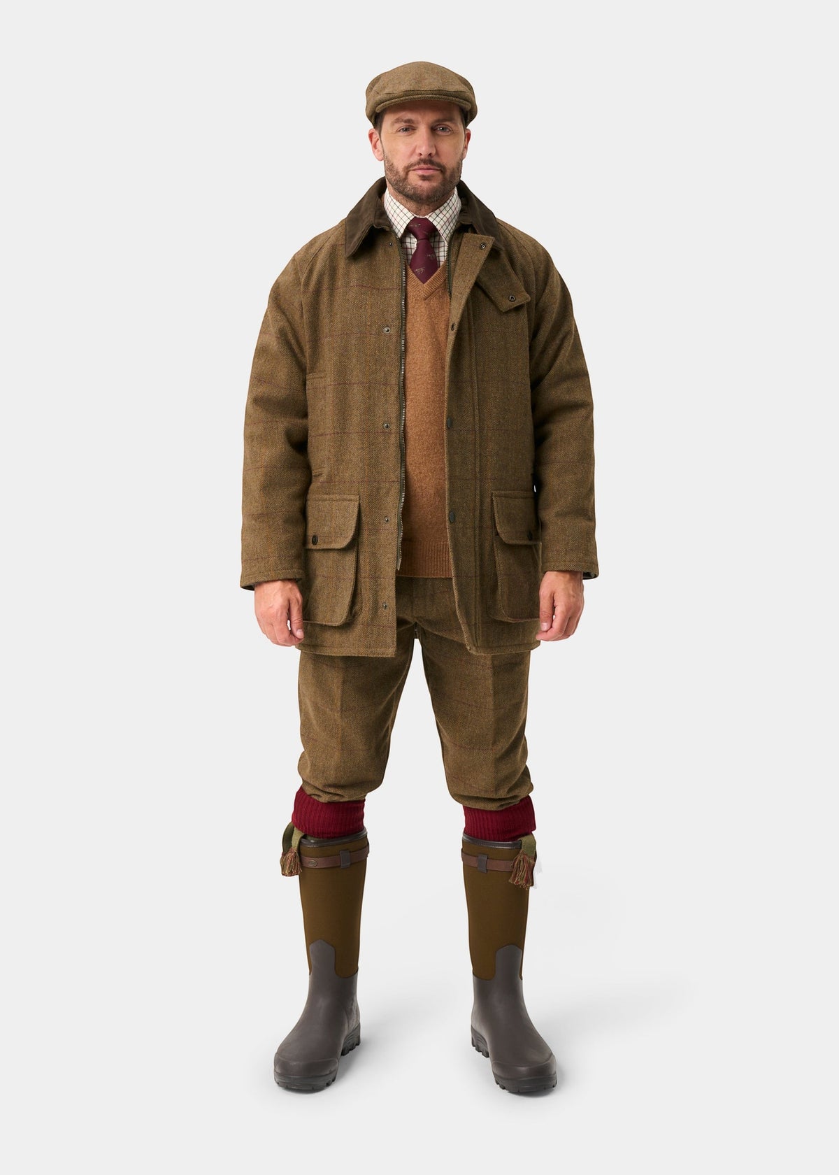 Herren Tweed Jacke Rutland